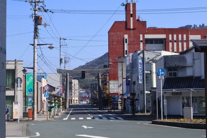 商店街の通り